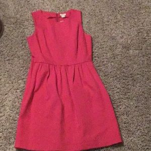 J. Crew hot pink dress